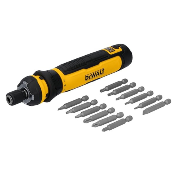 Cordless Screwdriver with FLEXDRIVE Control and Screwdriving Bits