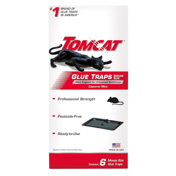 Tomcat Glue Traps Mouse Size with Eugenol