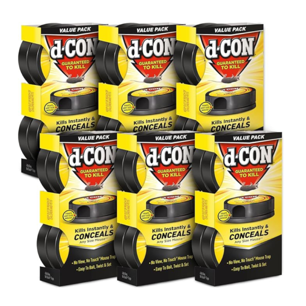 D-Con No View, No Touch Covered Mouse Trap