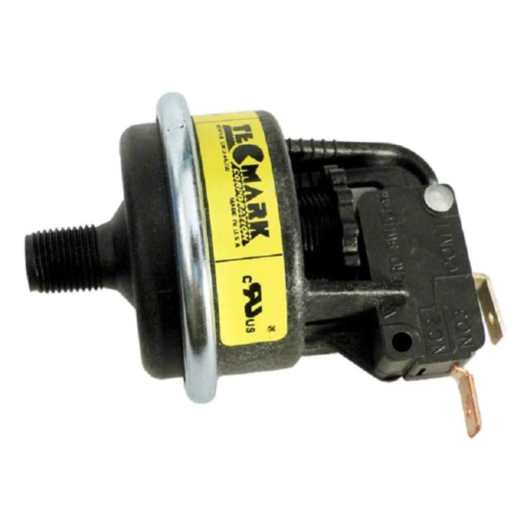 Tecmark (TDI) Pressure Switch: 25Amp Spno 1/8" Plastic